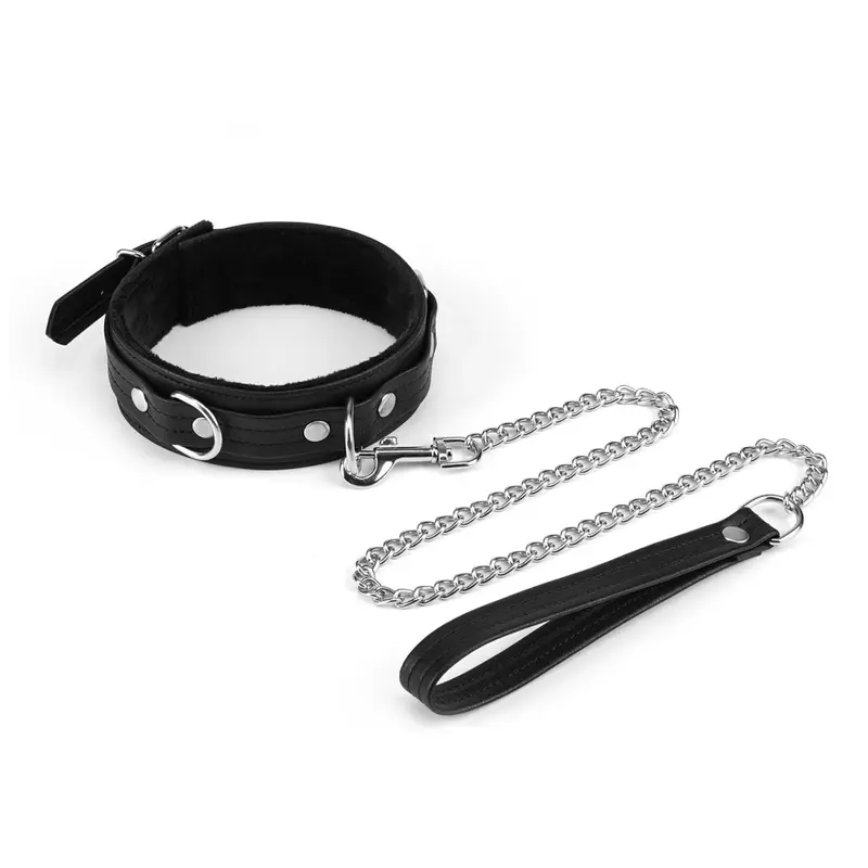 LIEBE SEELE - BLACK BOND COLLARE E GUINZAGLIO