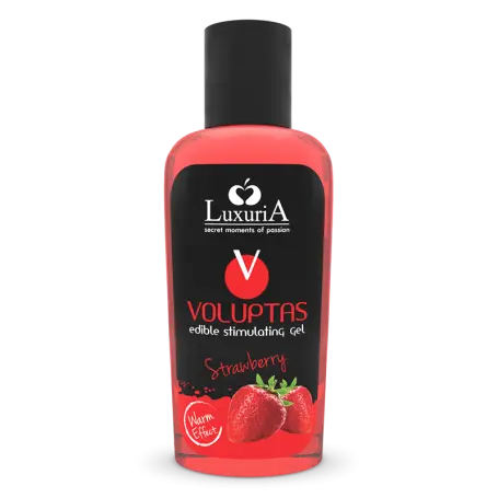 Lubrificante alla fragola Voluptas effetto caldo 100 ml