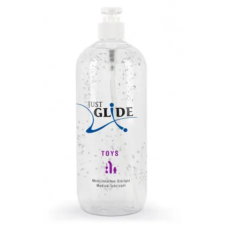 Lubrificante intimo gel Just Glide Toys 1000 ml