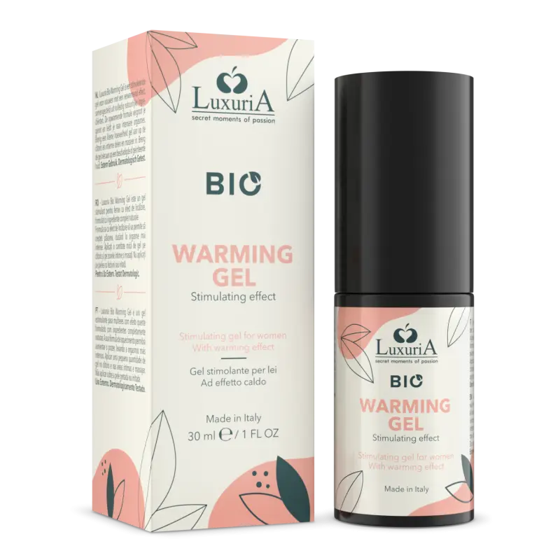 Luxuria BIO Warming gel 30 ml STIMOLATORE ORGASMO FEMMINILE