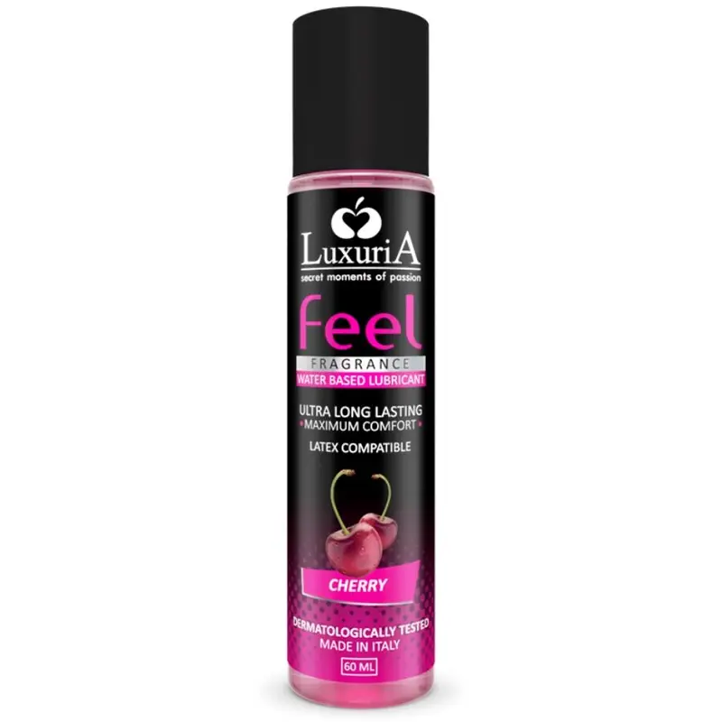LUXURIA FEEL CHERRY LUBRIFICANTE A BASE ACQUA 60 ML