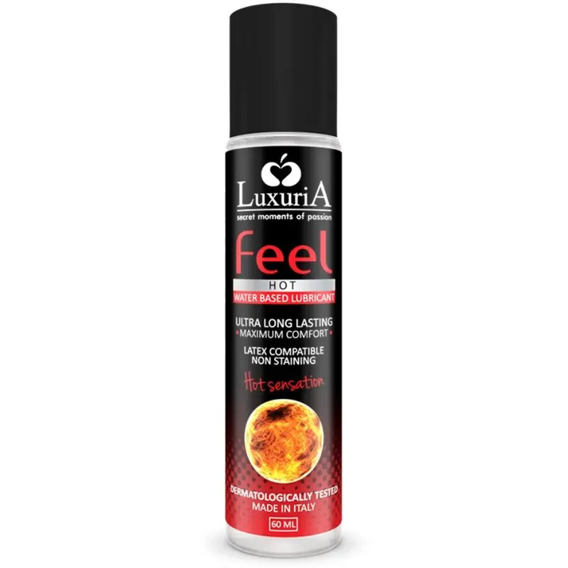 LUXURIA FEEL HOT SENSATION LUBRIFICANTE A BASE ACQUOSA 60 ML