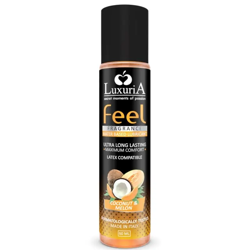 LUXURIA FEEL LUBRIFICANTE A BASE ACQUA DI COCCO E MELONE 60 ML