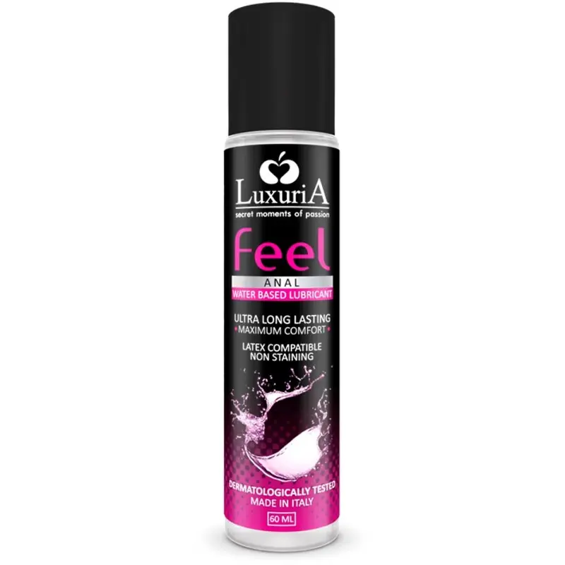 LUXURIA FEEL LUBRIFICANTE ANALE A BASE ACQUOSA 60 ML