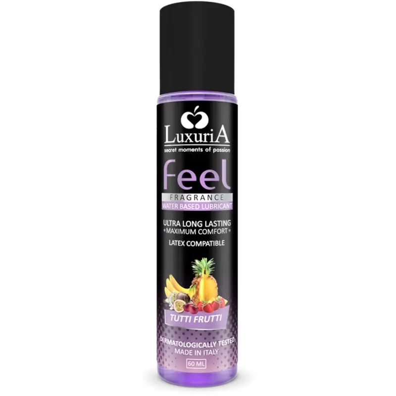 LUXURIA FEEL TUTTI FRUTI LUBRIFICANTE A BASE ACQUA 60 ML