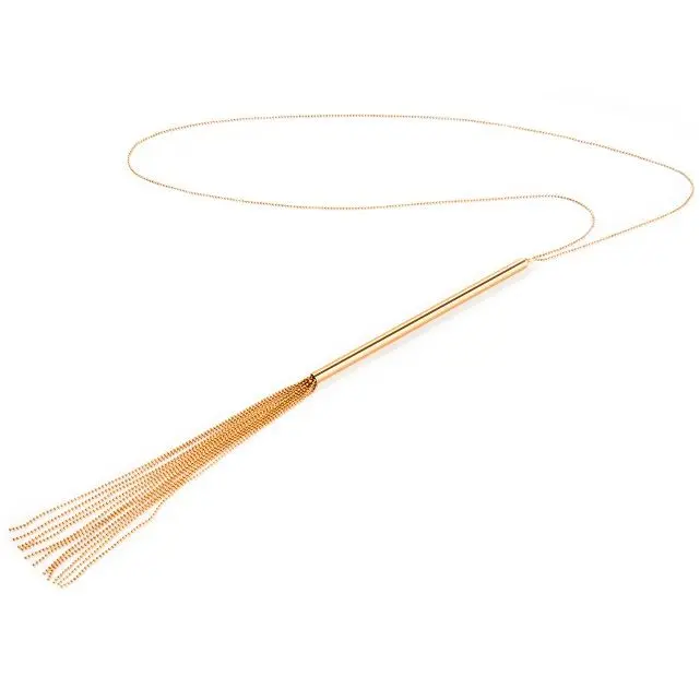 Magnifique Metal Chain Necklace & Whip | Bijoux Indiscrets