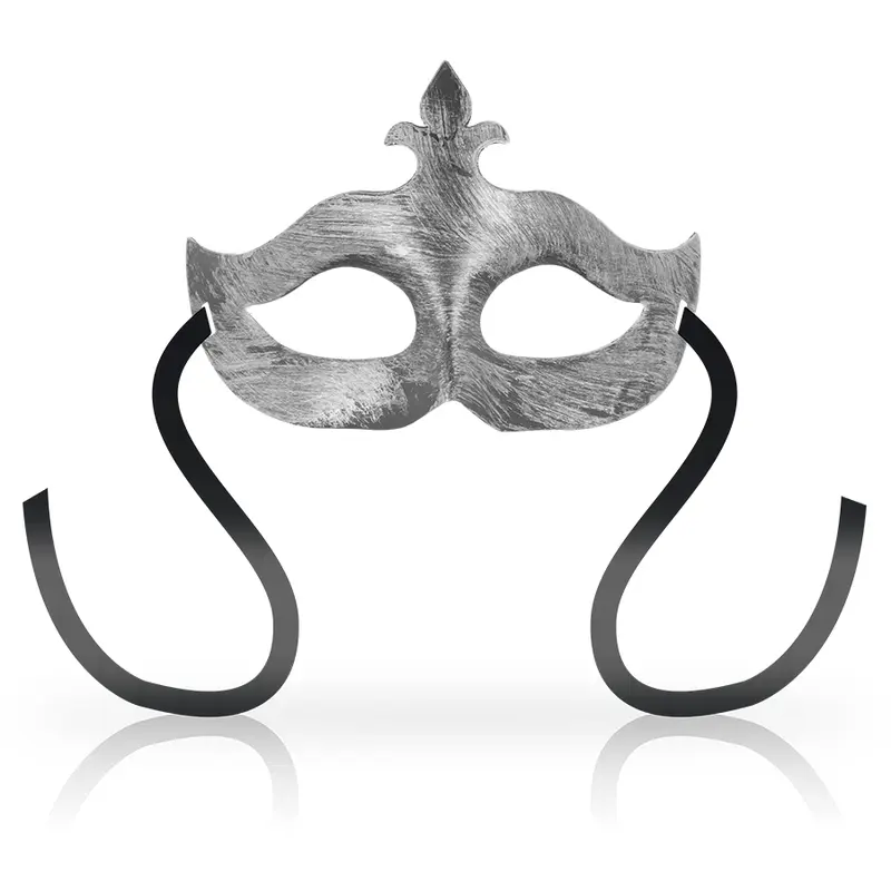 MASCHERE OHMAMA MASCHERA FLEUR DE LIS - ARGENTO