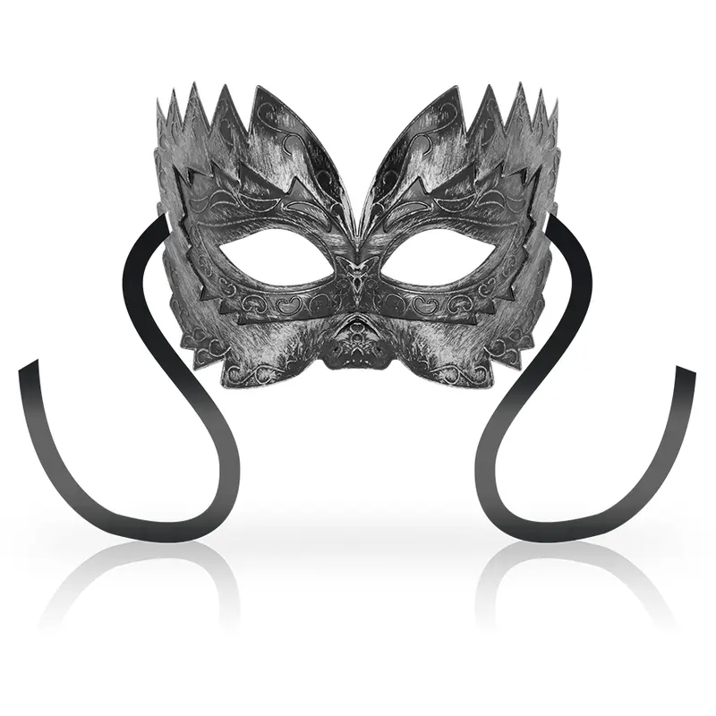 MASCHERE OHMAMA MASCHERA OCULARE VENEZIANA - ARGENTO