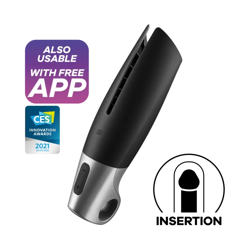 MASTURBATORE SATISFYER POWER - NERO