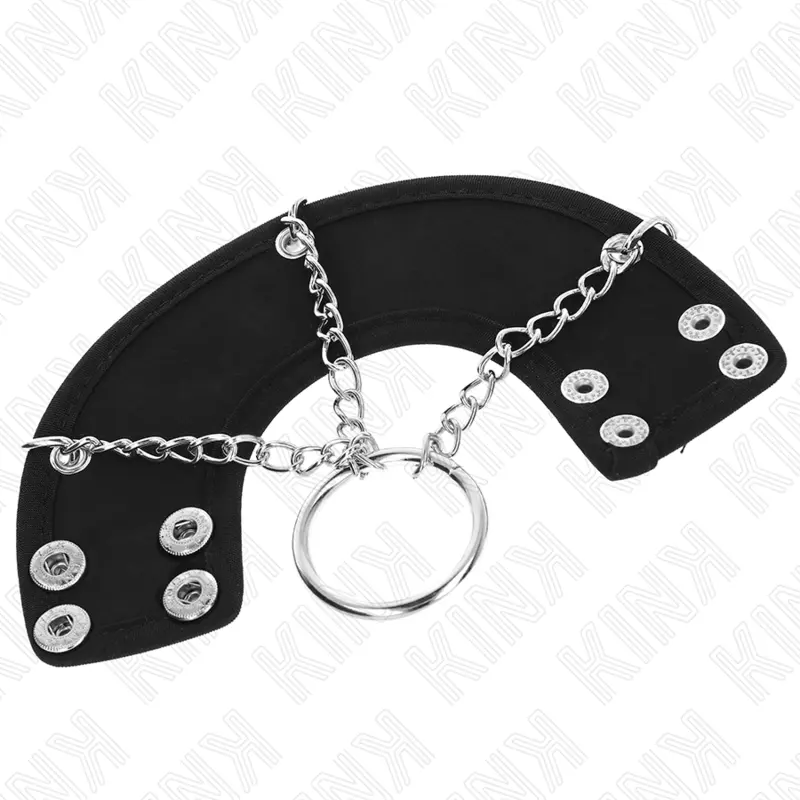 Metal Penis Ring & Chain Belt | 4 cm ring + 7 cm chain | KINK