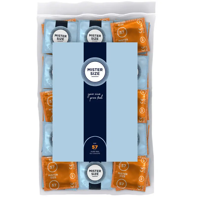 MISTER SIZE Condoms - Size L (57 mm) - 100 Units