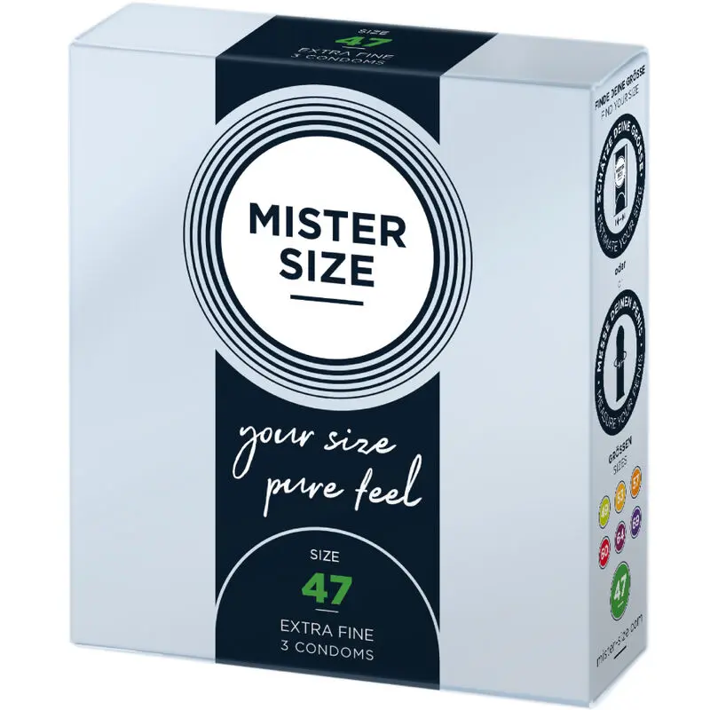 MISTER SIZE Condoms Size XS – 47 mm – 3 units