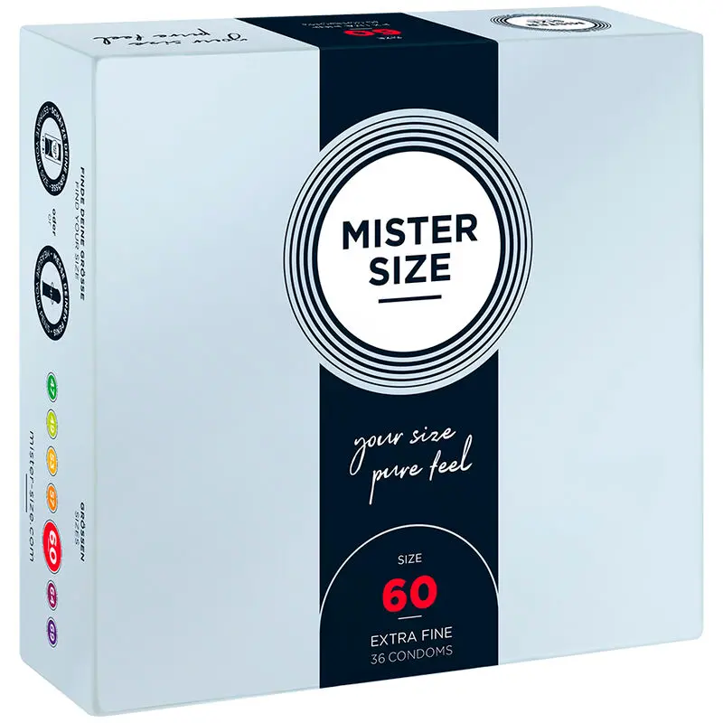 MISTER SIZE Condoms XL 60 mm - 36 units