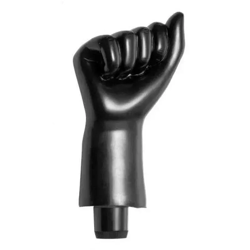 Multispeed Vibrating Fisting Hand - Black