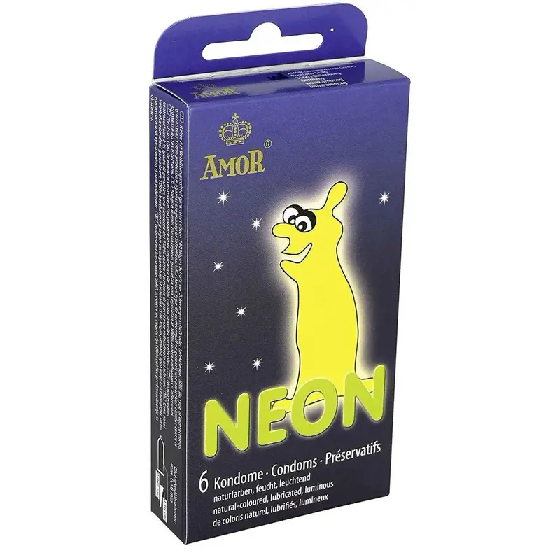 Neon Condoms Amor