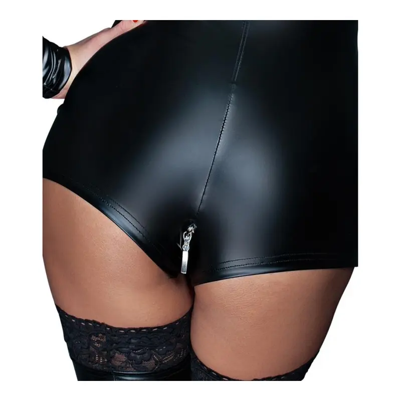 NOIR HANDMADE BODYSUIT (WITHOUT STOCKINGS)