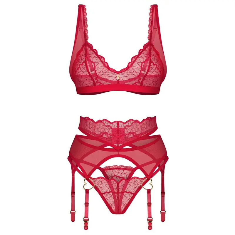 OBSESSIVE - CUPIDE DESIR SET RED