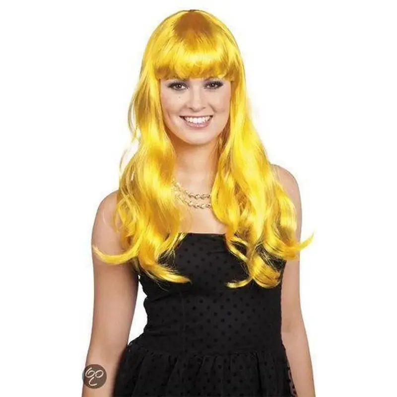Parrucca capelli lunghi bionda Italian-Sexy