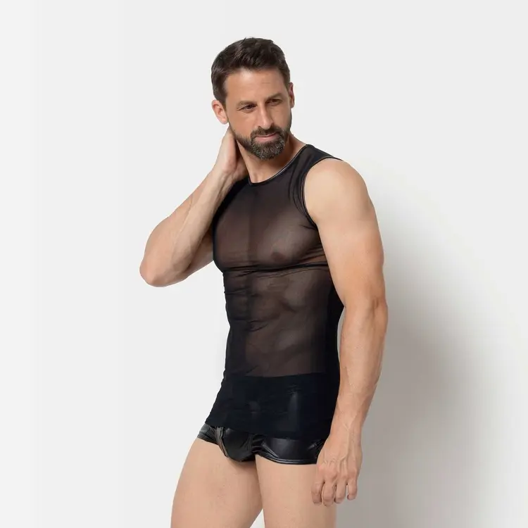 PATRICE CATANZARO - ADRIEN DEBARDEUR NOIR TSHIRT