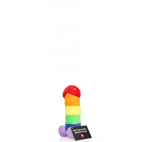 Peluche multicolore pene