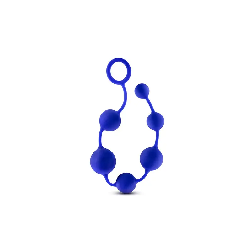 PERFORMANCE SILICONE ANAL BEADS INDIGO