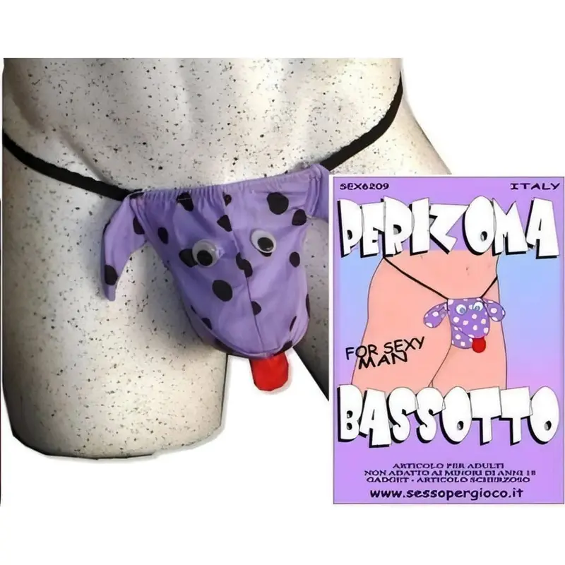 Perizoma bassotto viola