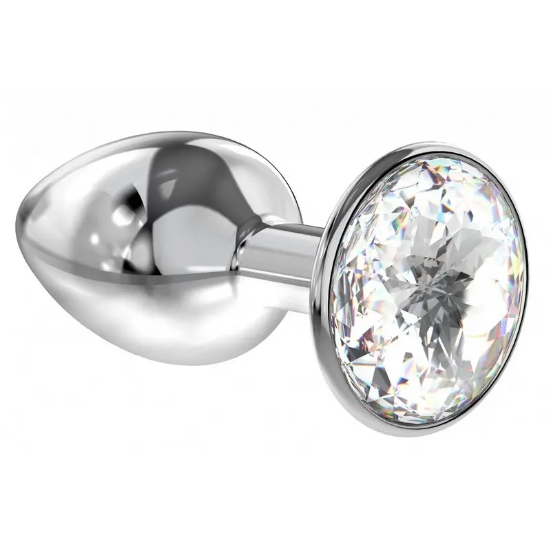 PLUG ANAL MEDIUM BRILLANTE COLOR CRISTALLO