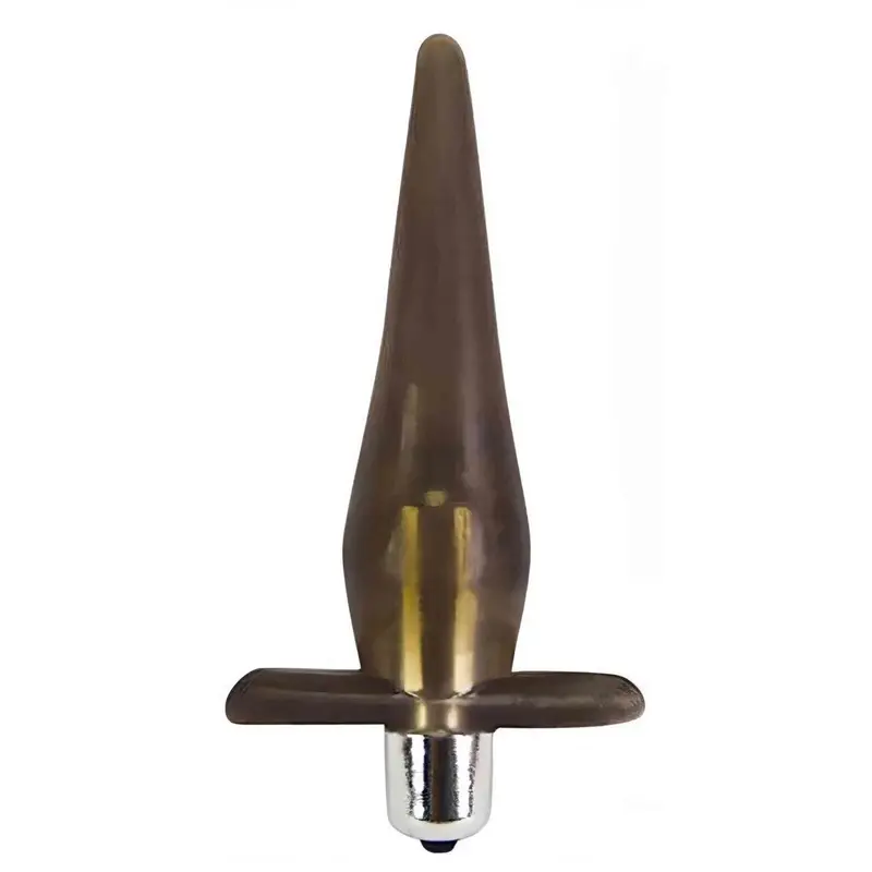Plug Anale Vibrante Multispeed - Smoke Grey