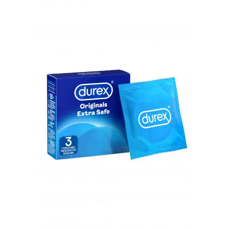 Preservativi DUREX Originals Extra Safe 1x3