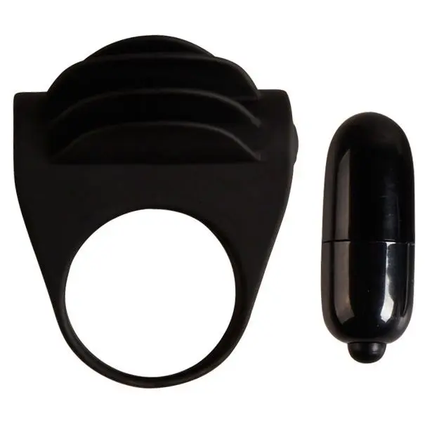 PRETTY LOVE CHESTER ANELLO VIBRATORE NERO