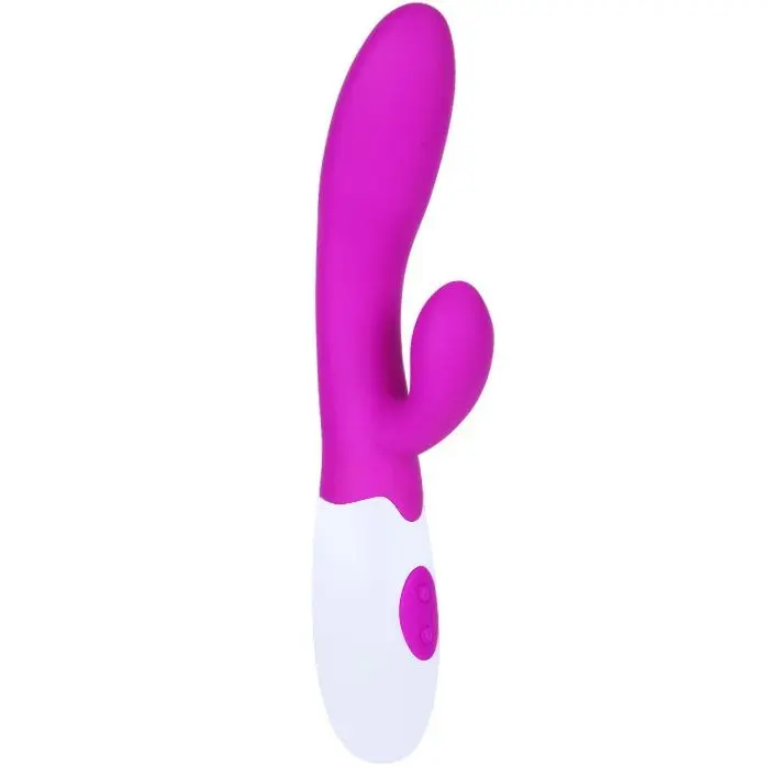 PRETTY LOVE FLIRTATION - VIBRATORE CON STIMOLATORE CLITORIDE ALVIS