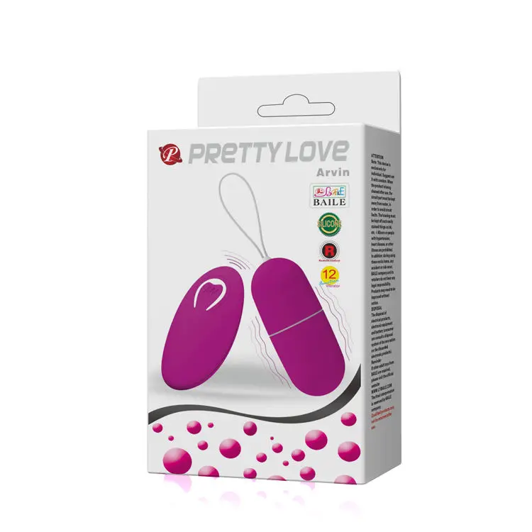 Pretty Love Ovetto Vibrante – Uovo Vibrante Telecomandato per Stimolazione Intima