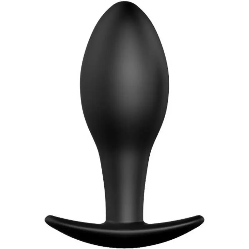 PRETTY LOVE PLUG ANALE IN SILICONE A FORMA DI ANCORA 8,5 CM NERO