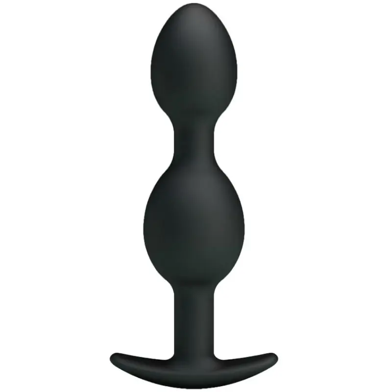 PRETTY LOVE SFERE ANALI IN SILICONE 12,5 CM NERE