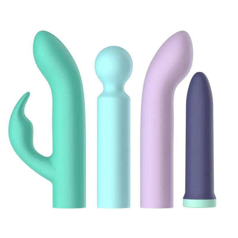 Primo kit sex toys 4 in 1 Totally For U in silicone ricaricabile