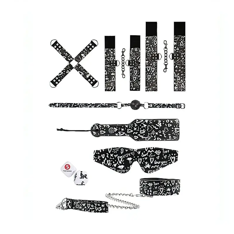 Printed Bondage Kit Ouch!