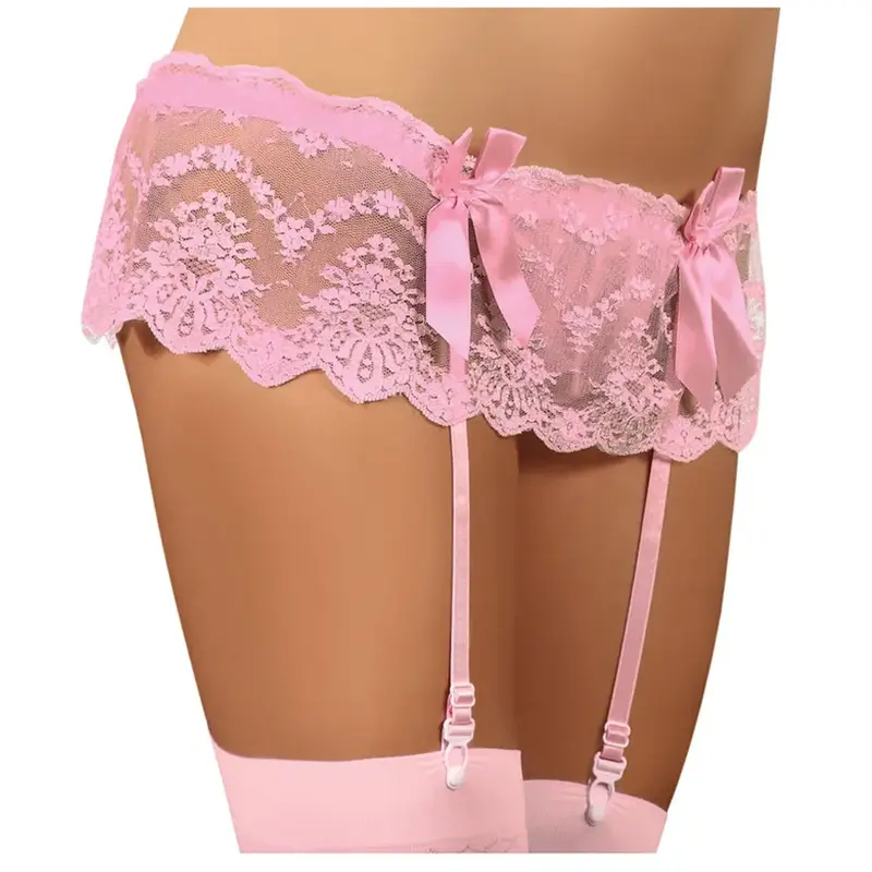 Reggicalze rosa LivCo