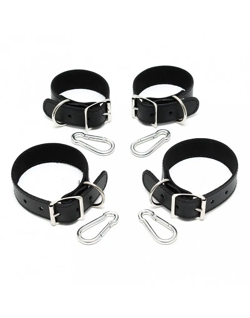 RIMBA PADDED LEATHER CUFFS