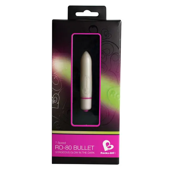 RO-80mm Gold Vibrating Bullet | 80 mm x 16 mm | ROCKS-OFF