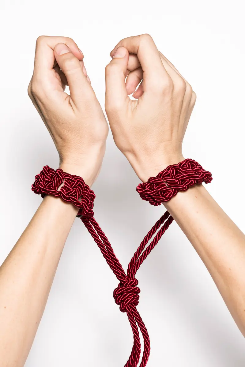 ROPE CUFFS - MANETTE PER POLSI E CAVIGLIE IN CORDA DI COTONE