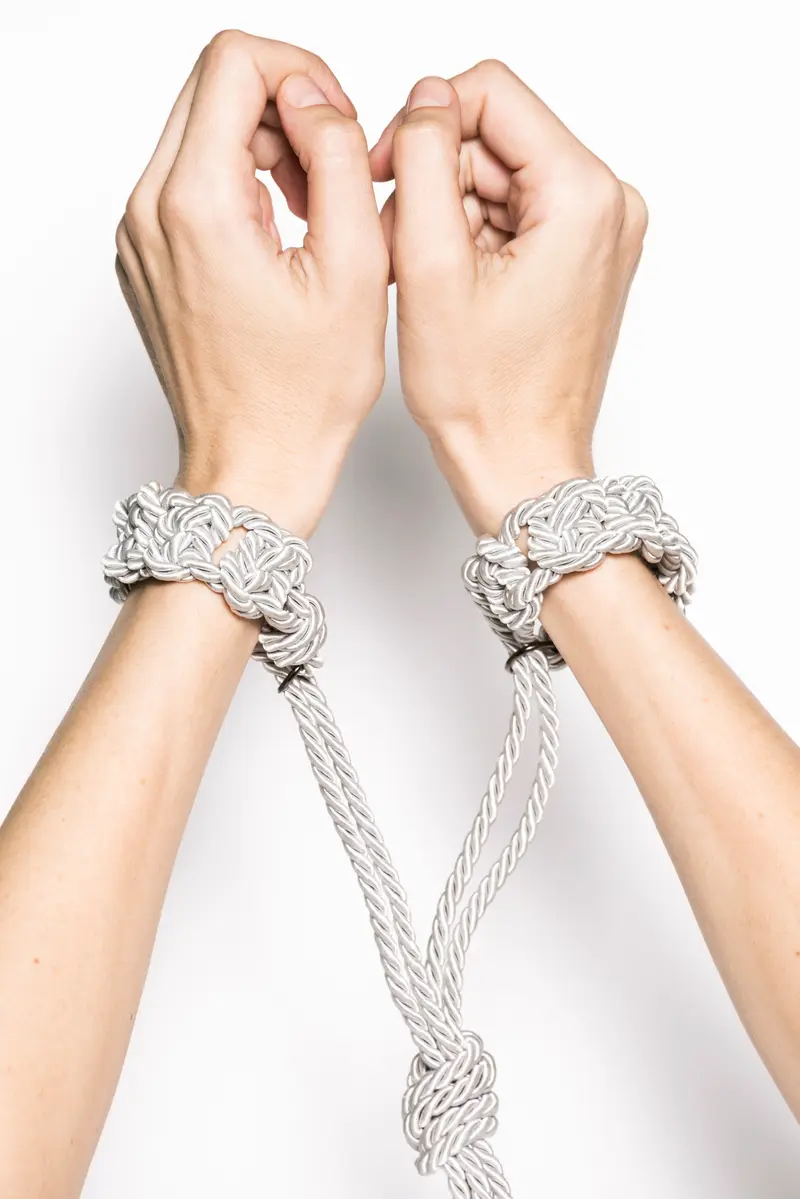 ROPE CUFFS- MANETTE PER POLSI E CAVIGLIE IN CORDA DI COTONE