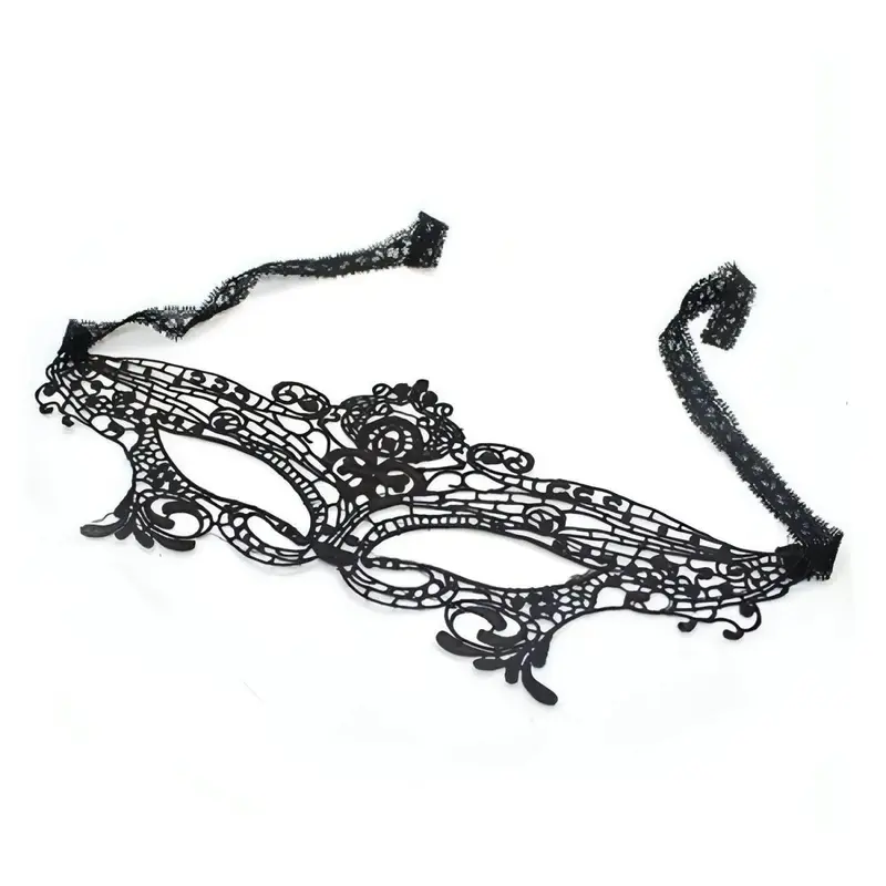 Royal Mask in pizzo Nero