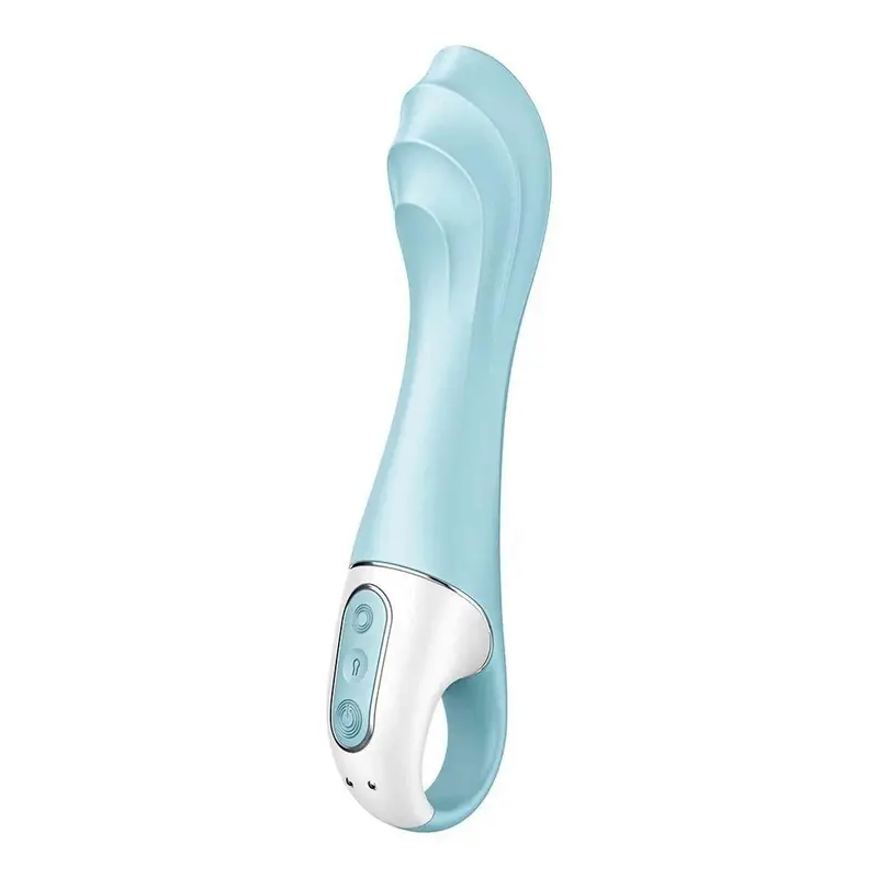 Satisfyer Air Pump Vibrator 5 Connect App blu