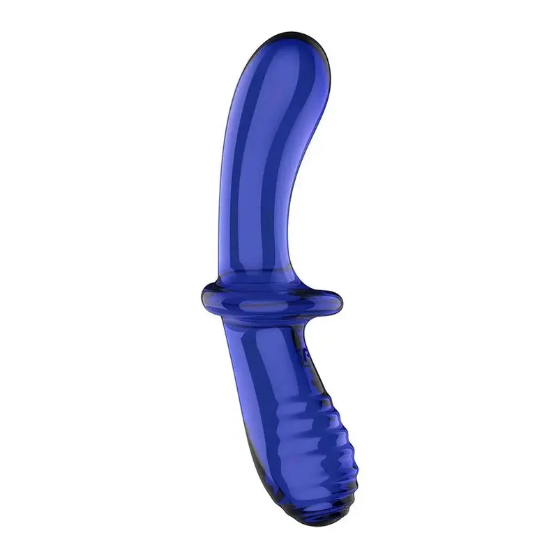 Satisfyer Double Crystal azzurro
