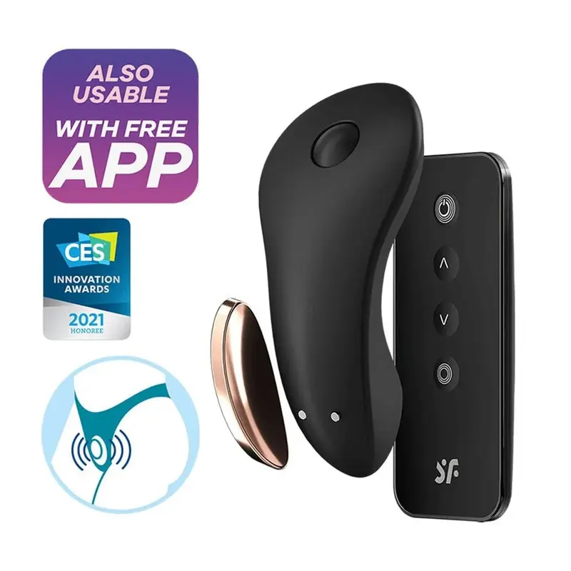 Satisfyer Little Secret Connect App nero