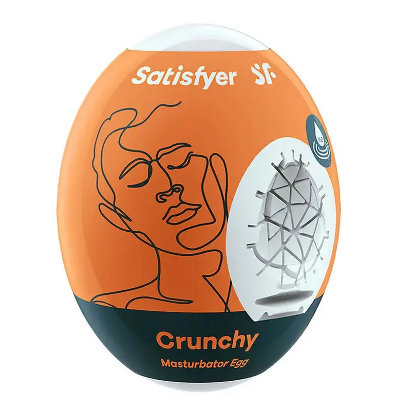 Satisfyer Masturbator Egg - Crunchy