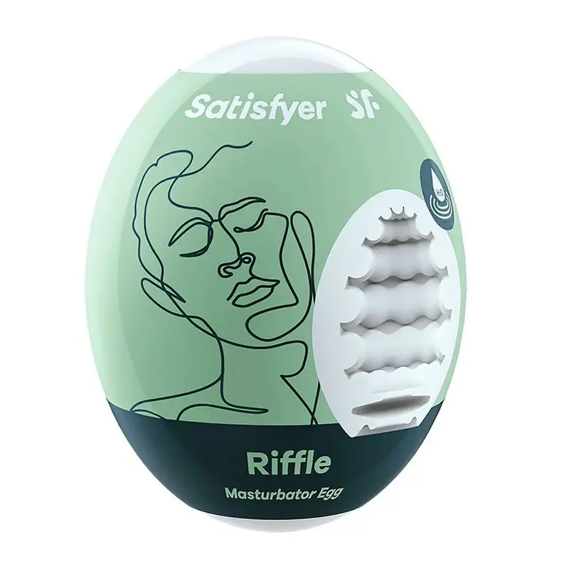 Satisfyer Masturbator Egg - Riffle