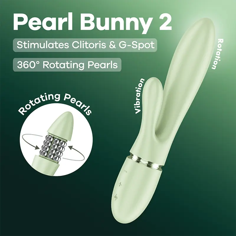 Satisfyer Pearl Bunny 2 verde chiaro