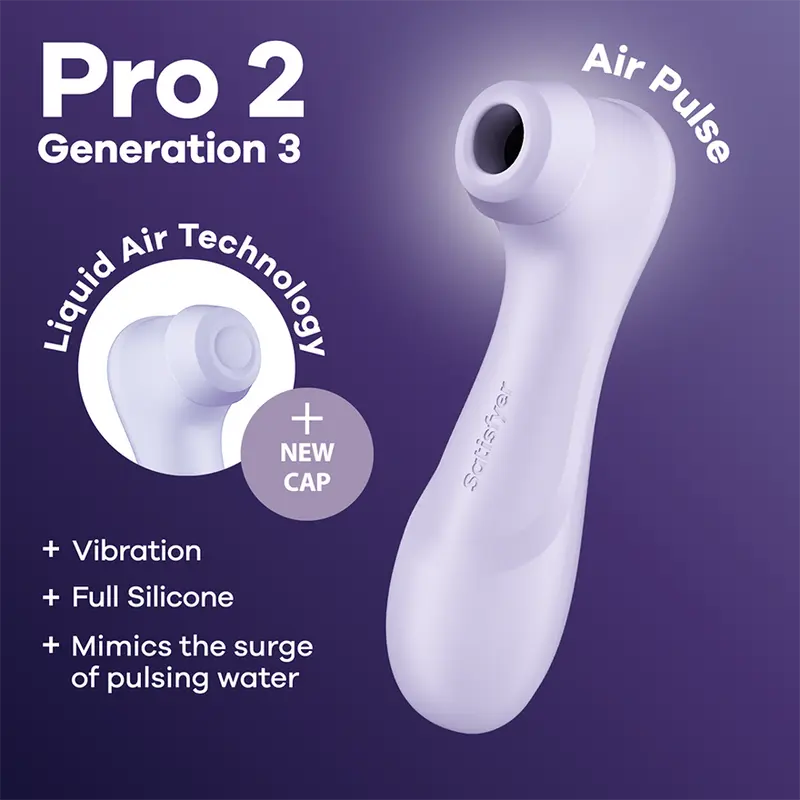 Satisfyer Pro 2 Generation 3 lilla