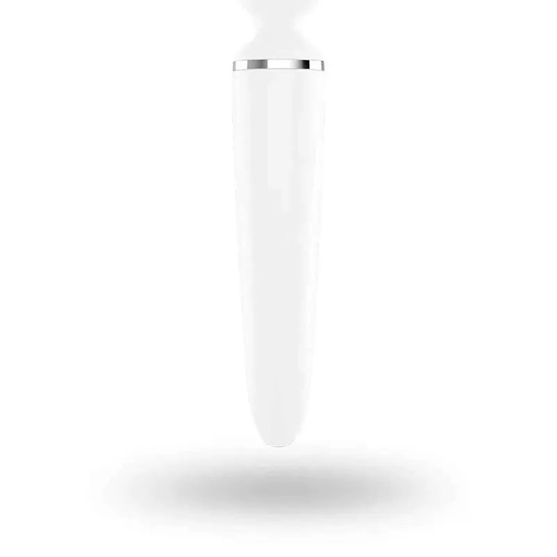 Satisfyer Wand-er Woman bianco e cromo